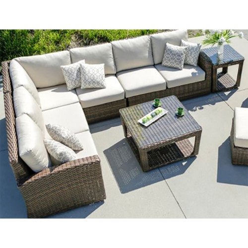 Outdoor Corner Sofa with Table SH72