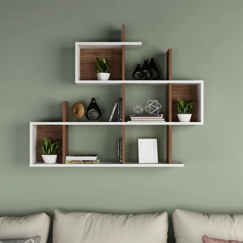 أرفف حائط ديكور 15×120سم - LOG96
