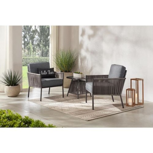 Set with 2 Chairs and Table