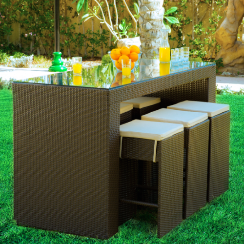 7-Piece Outdoor Bar Set SH54