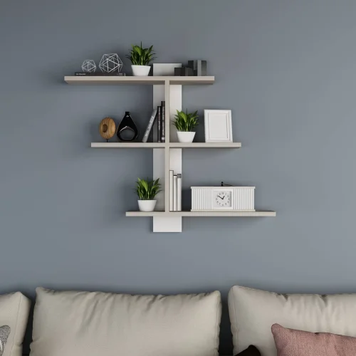 أرفف حائط ديكور 15×90سم - LOG86