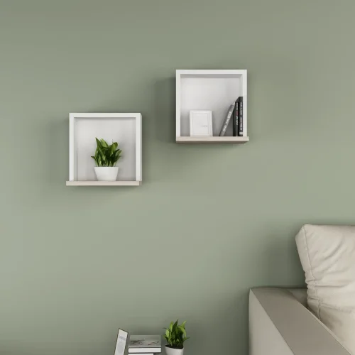 أرفف حائط ديكور 20×30سم - LOG50