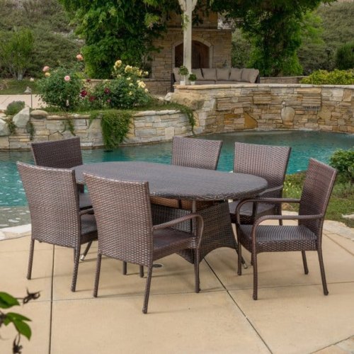 7-Piece Outdoor Dining Set SH82