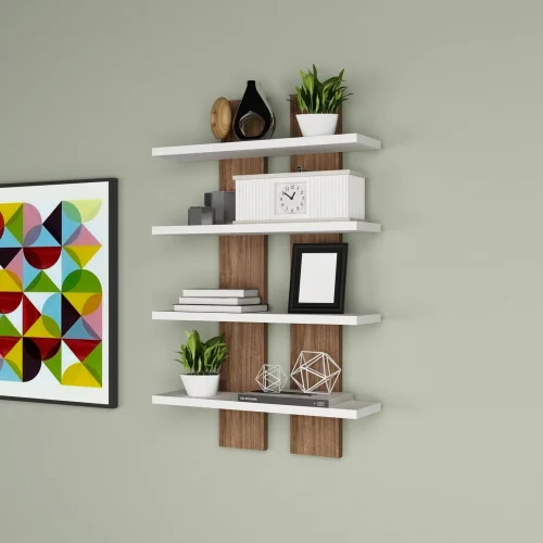 أرفف حائط ديكور 15×50سم - LOG31